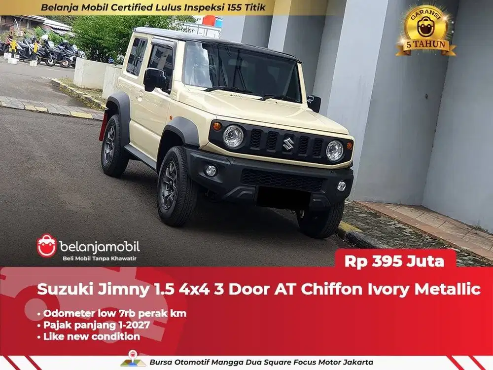 [ LOW KM 7RB ] Suzuki Jimny 1.5 4x4 3 Door AT 2023/2024