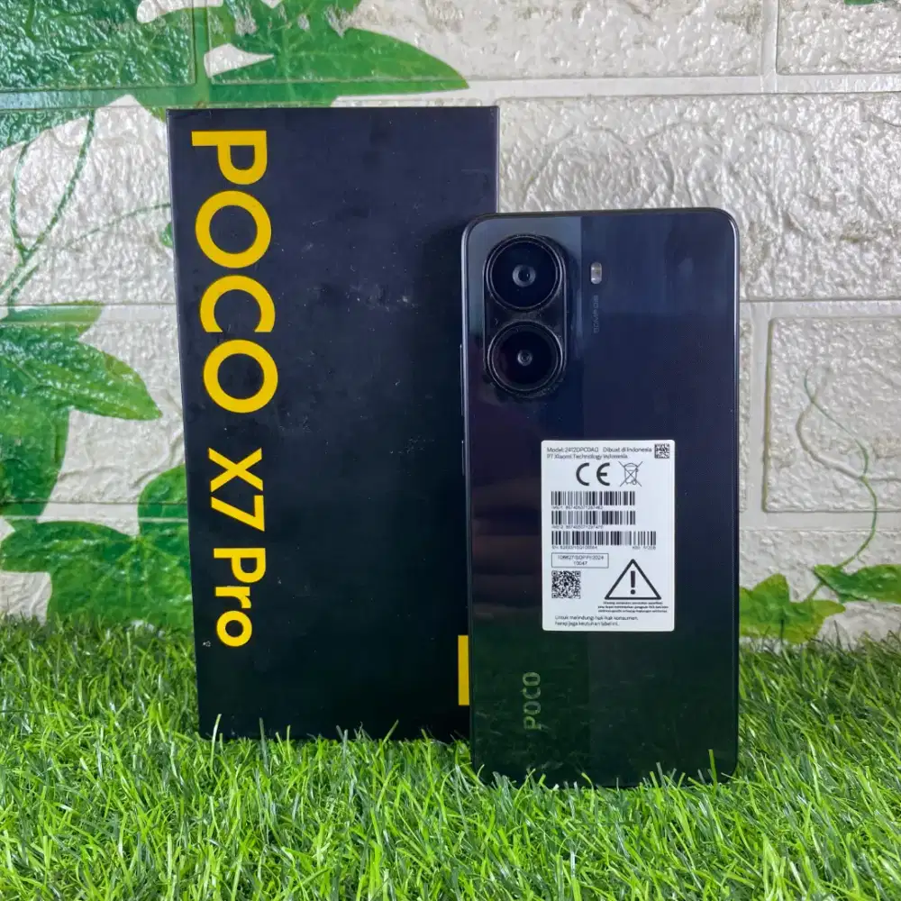 Poco X7 pro ram 12/512GB lengkap mulus normal siap pakai