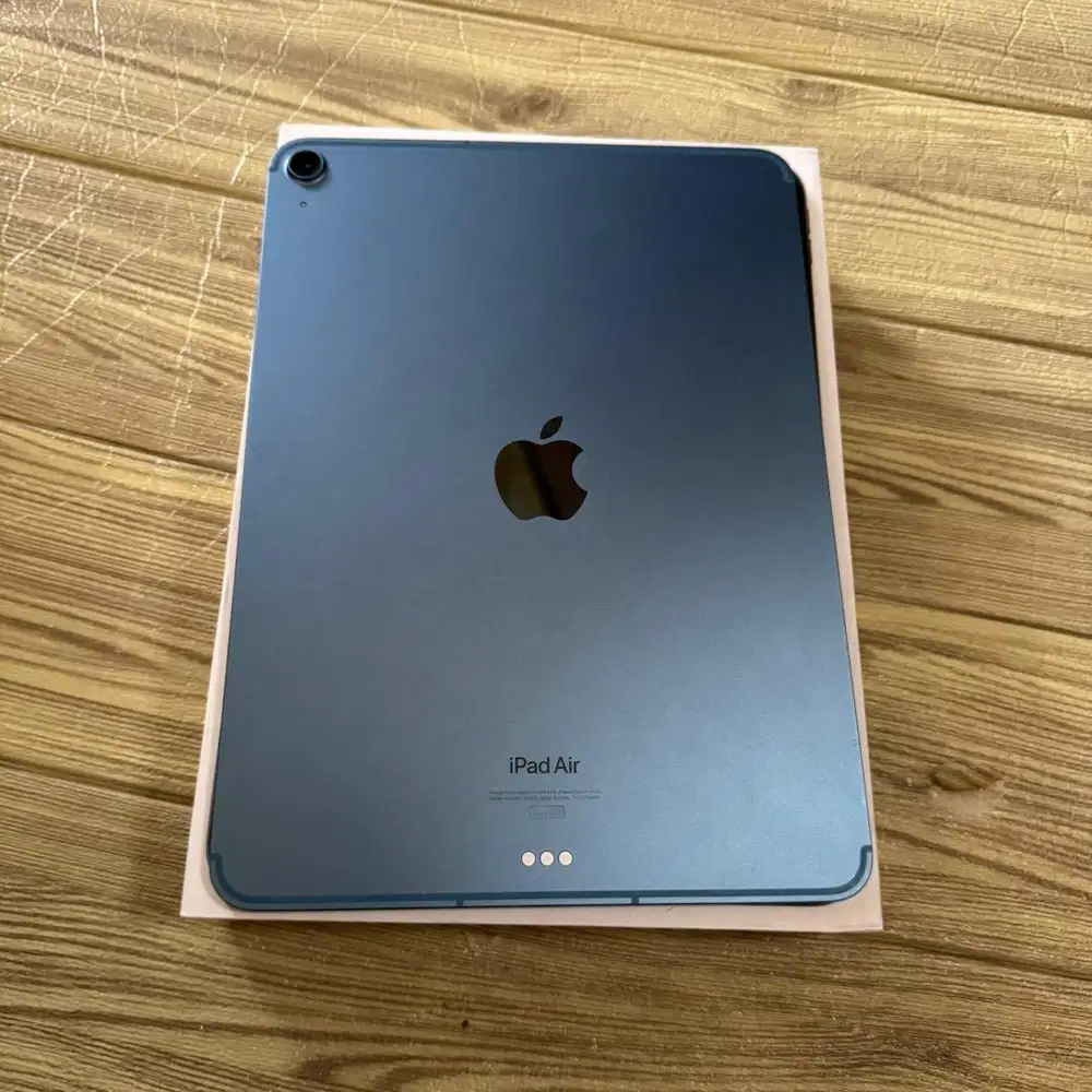 Ipad air 5 M1 256gb wifi celluler ex ibox Fullset Bisa COD dan TT