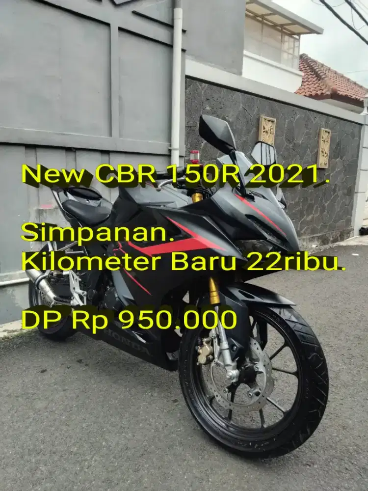 CBR 2021. New Model. Pajak ON. KM Low. Mulus. Original. Cash/Kredit/TT