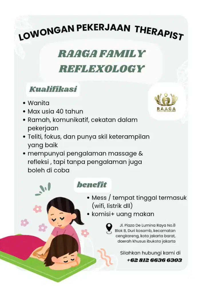 Lowongan kerja therapist