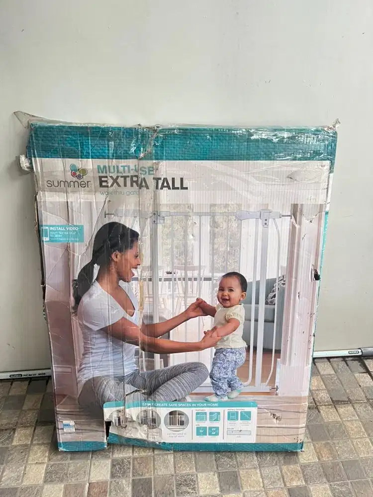 Pager bayi - Summer Extra Tall Walk Thru gate.