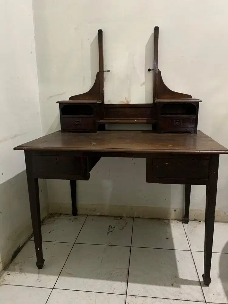 Meja Jati Antik Asli