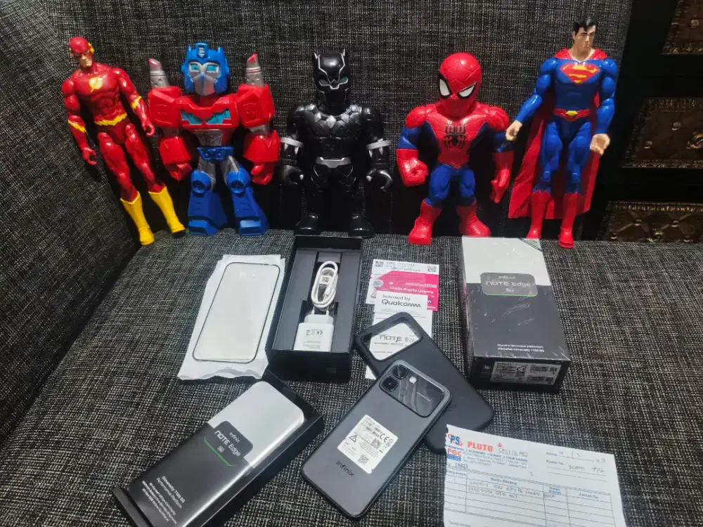 infinix note edge 8/256GB 5G cuma unboxing buka dus masuk dus lagi