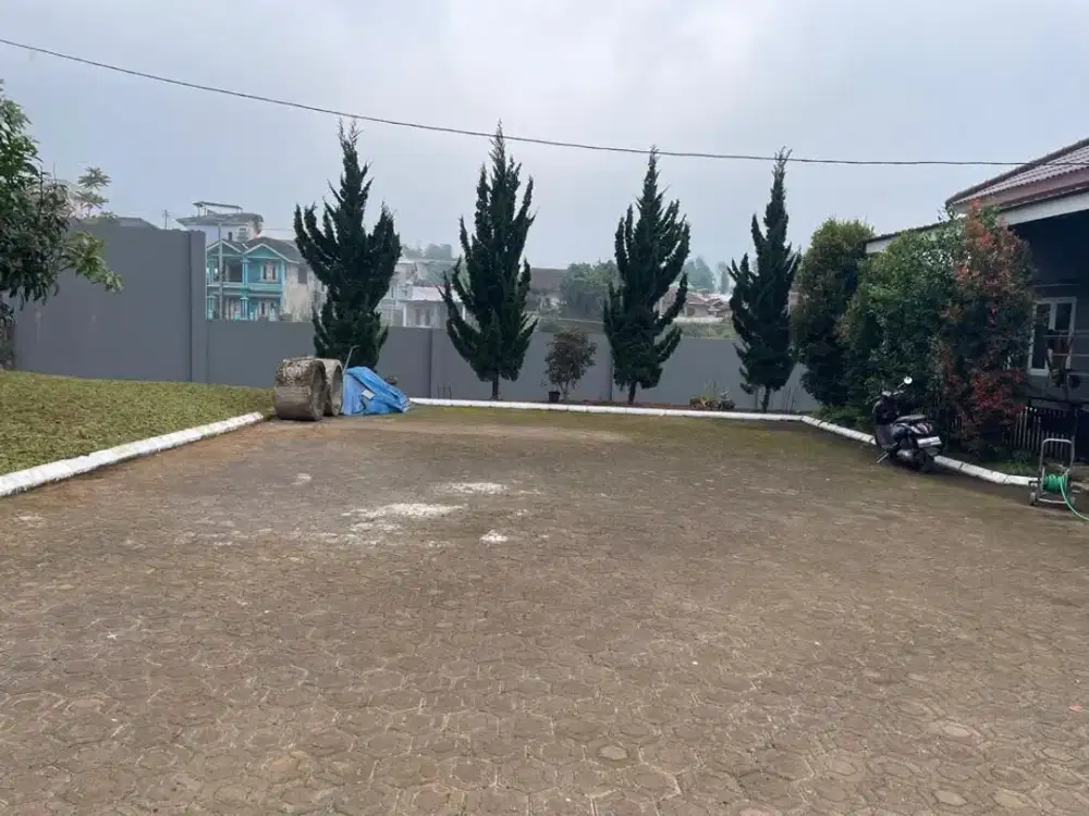 Jual Tanah Puncak Cipanas Dekat Sate Merangi Bonus Villa Indah