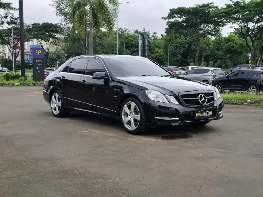 Mercedes Benz E250 1.8 CGI AVG NIK 2012 PAJAK HIDUP MOBIL SIAP PAKAI