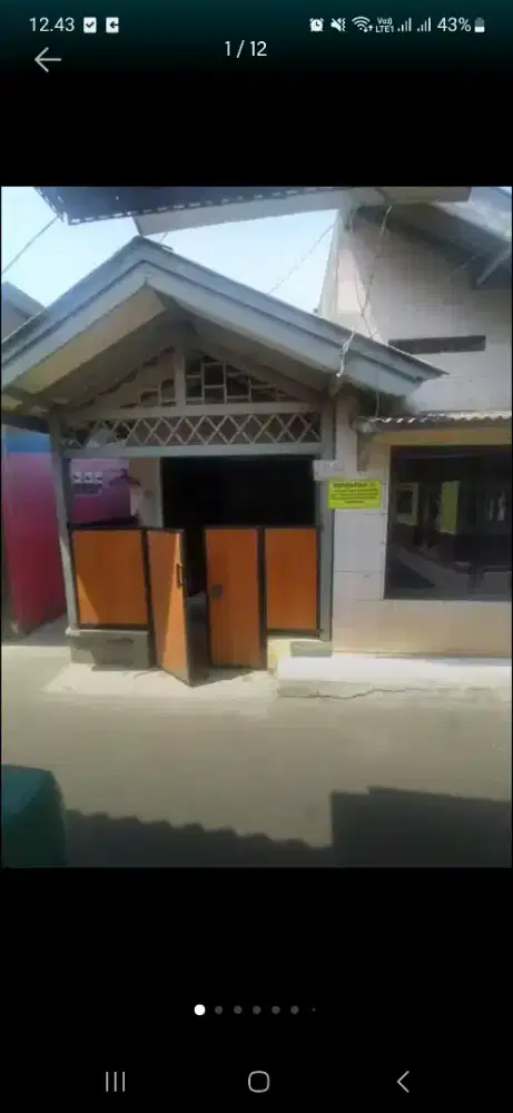 Di Jual Rumah Siap Huni Dekat Jalan Raya Semi Furnished