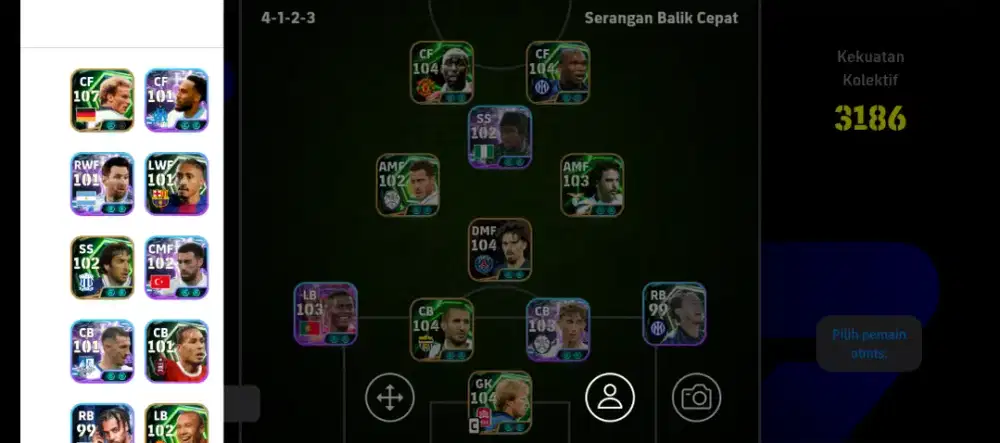 Sell akun Efotball harga 270k