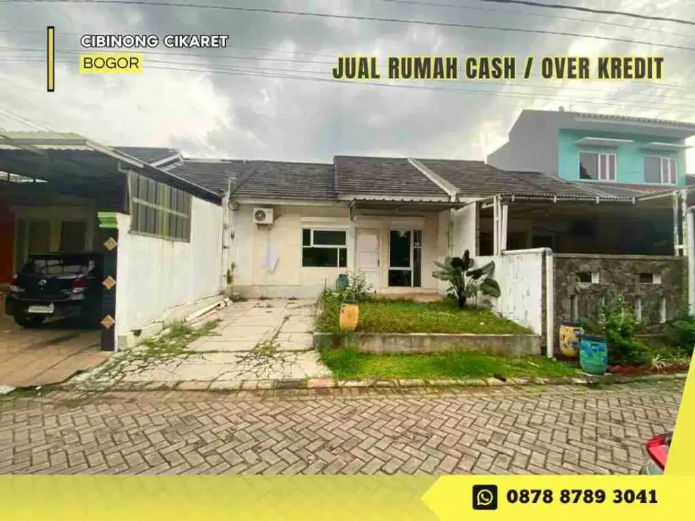 Jual Cash LT98 bs Over Kredit sisa 3 THN lg ccln flat di Cibinong dkt GDC
