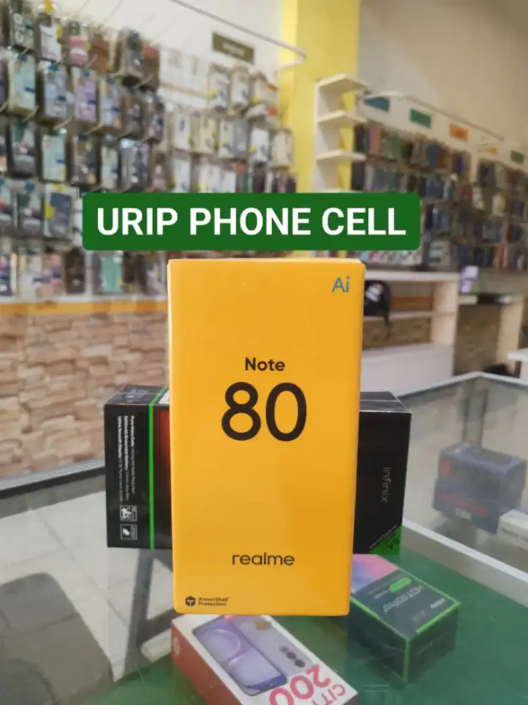 REALME NOTE 80 4/64 promo+bonus cash &. credit garansi Resmi
