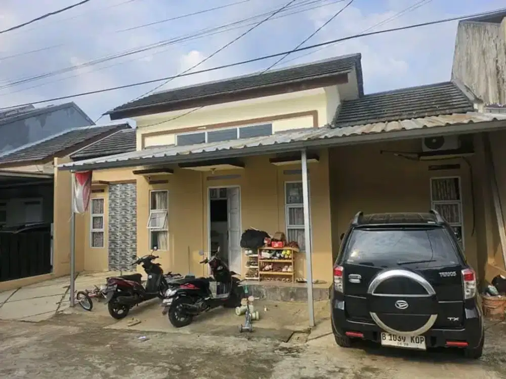 BU rumah dalam cluster Bawah Harga Pasaran Pasir putih Depok