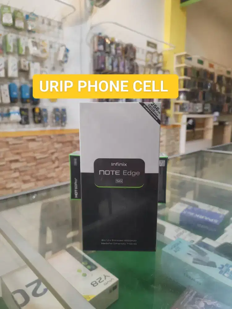 INFINIX NOTE EDGE 8/256 Promo+bonus cash & credit garansi Resmi