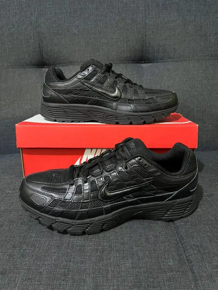 Sepatu Nike P-6000 Triple Black