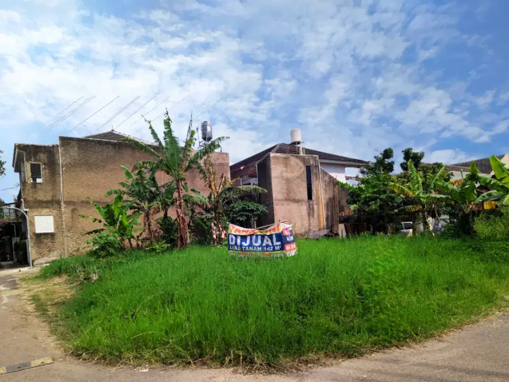 Tanah 142 m² Dimensi Ideal – SHM & Siap Bangun