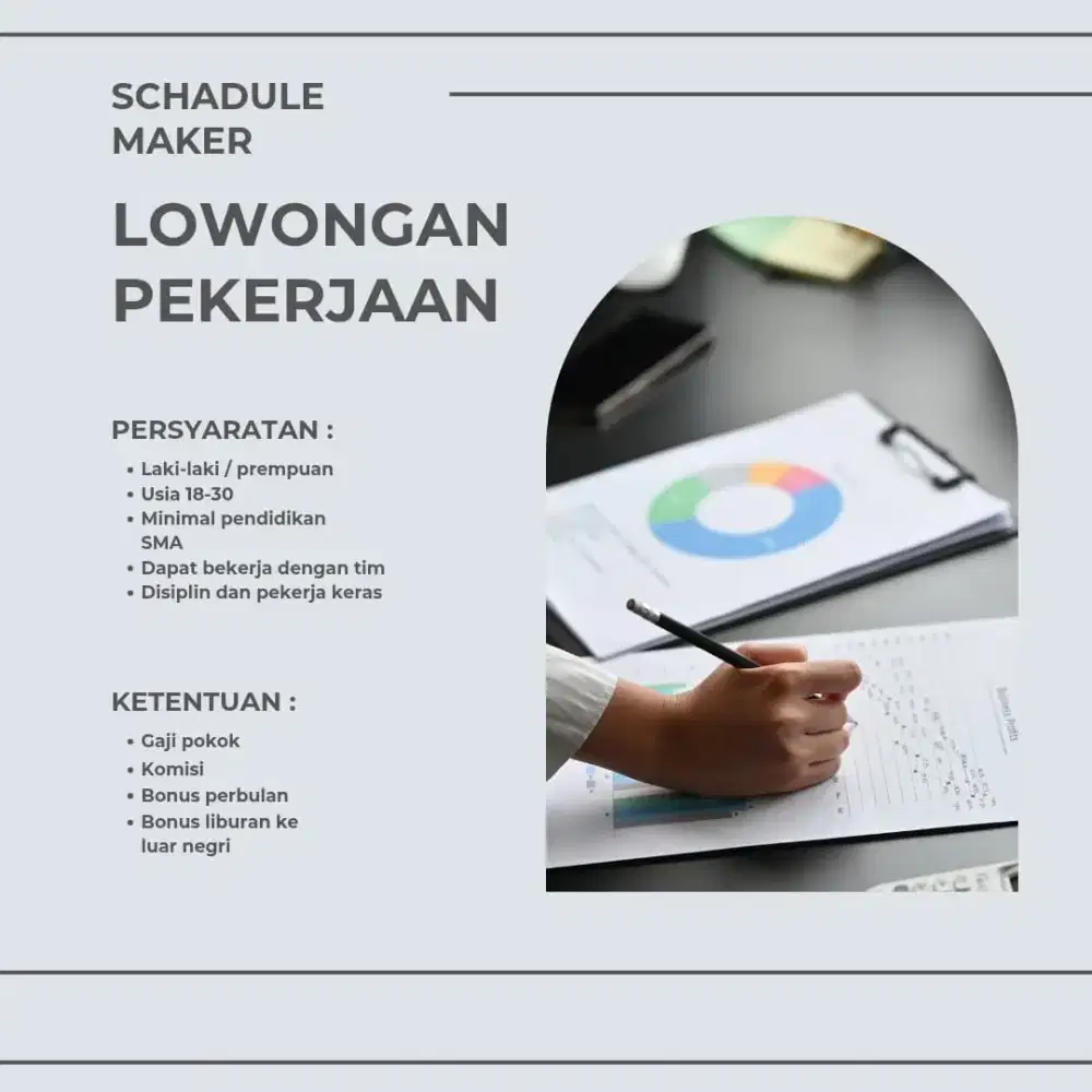 Di butuhkan segera !!!