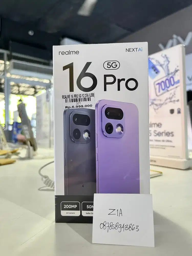 Realme 16 pro 5g 12/256gb ATLANTIS DAHSYAT