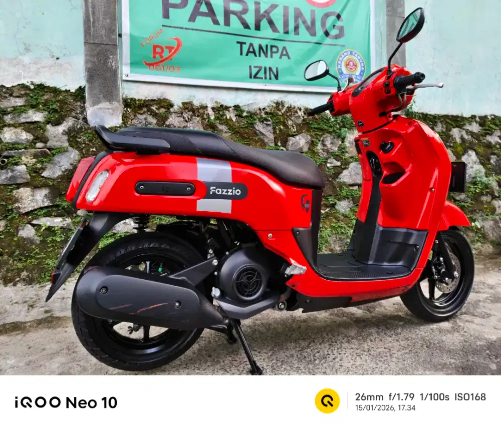 GLOWING !! YAMAHA FAZZIO 125 HYBRID 2023 FULL STANDART DEALER GRESS