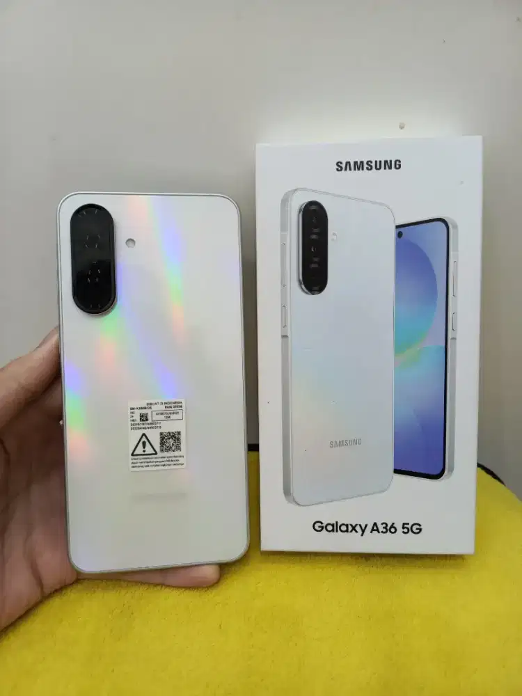 Samsung A36 5G 8/256 Resmi Garansi Panjang, Seperti Baru, Fullset ori