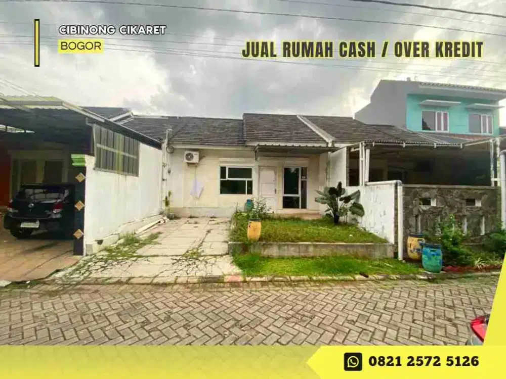 Jual Over Kredit LT98 ccln flat sisa 3 Thn lg bisa CASH dkt GDC Depok di Cibinong