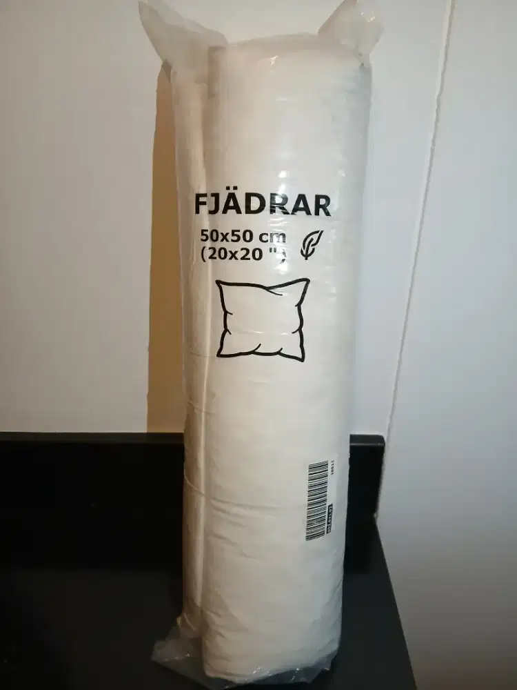 IKEA FJÄDRAR Cushion Insert 50x50 cm – Isi Bantal Sofa / Dekorasi