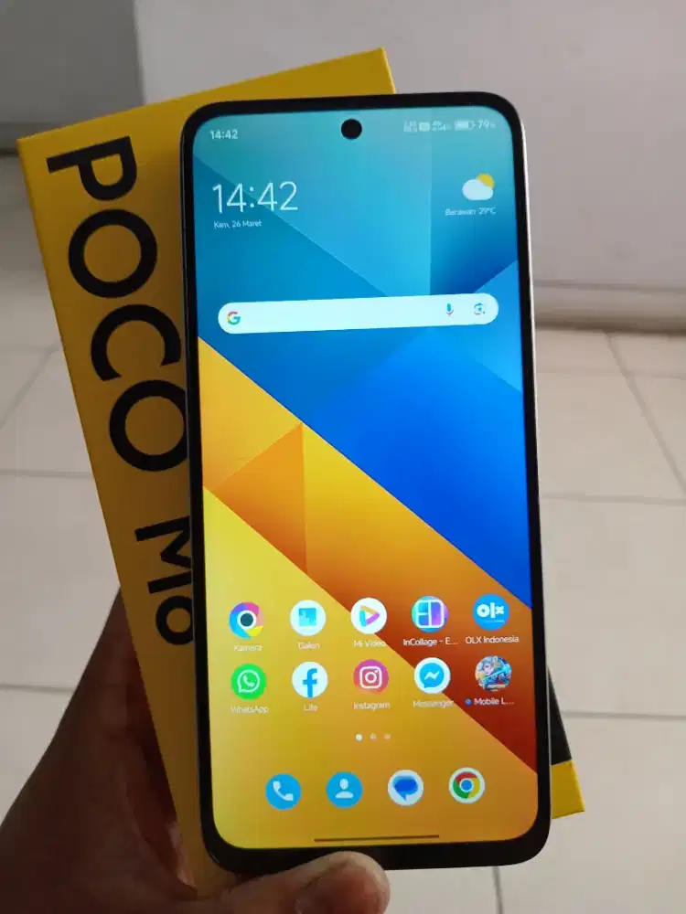 Poco M6 8/256gb Silver