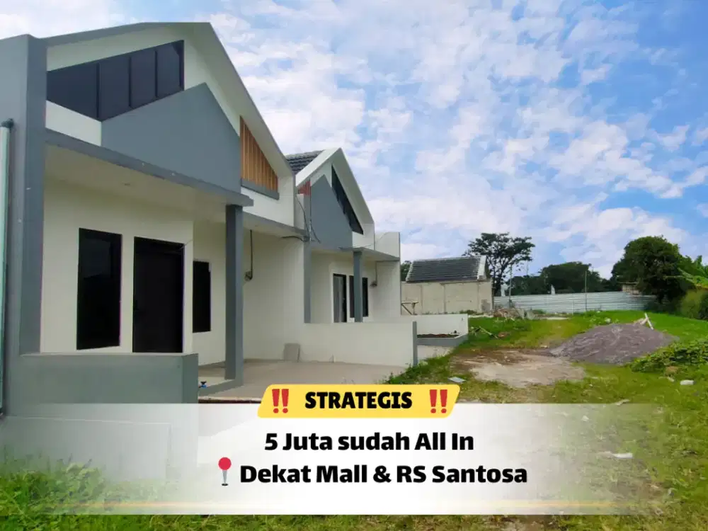 Rumah 2KT Promo 5 Juta All In – Dekat Tol