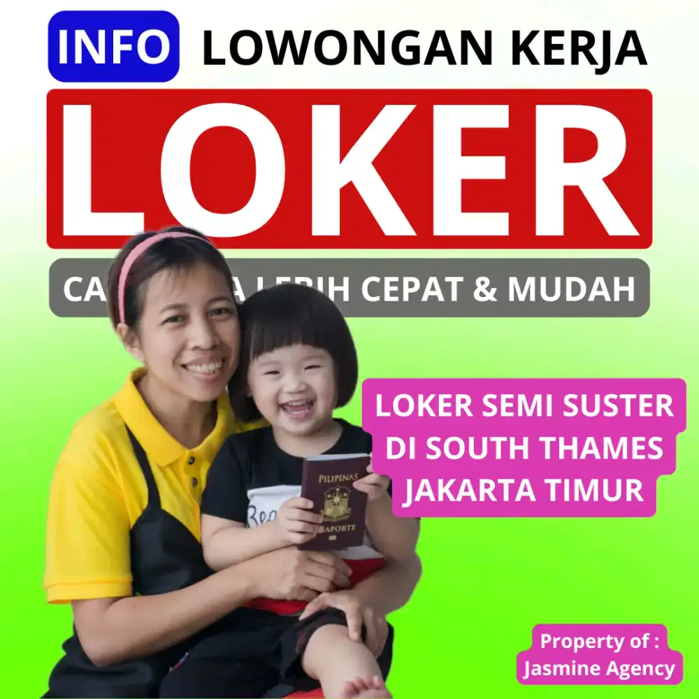 Loker semi suster anak di jakarta timur