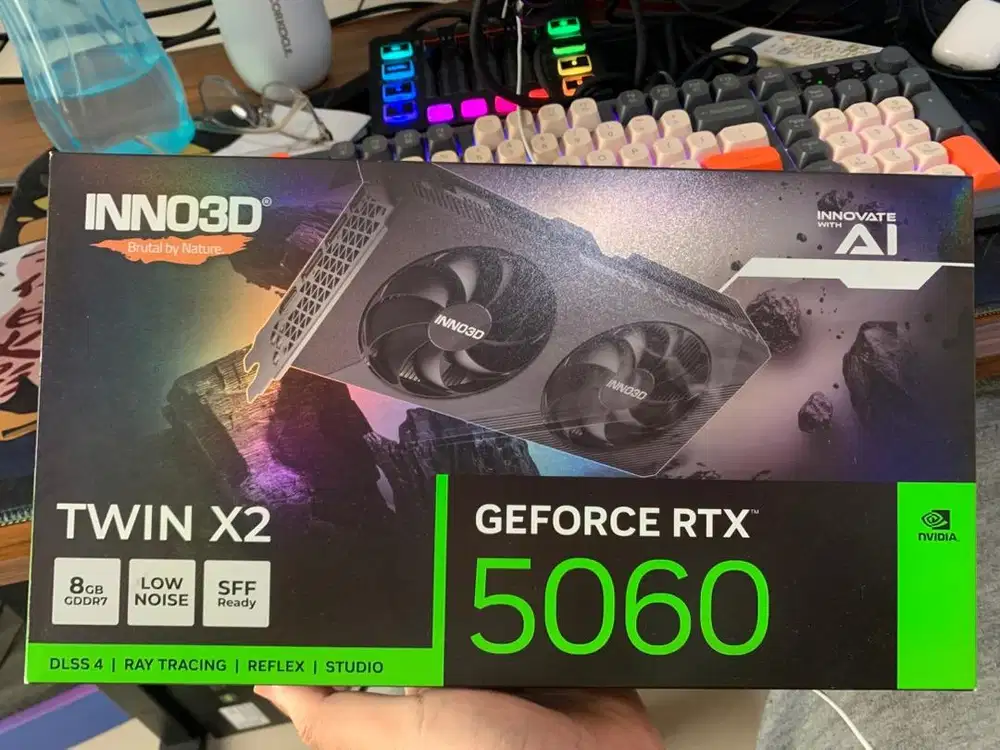 Inno3D GeForce RTX 5060 8GB GDDR7 TWIN X2 OC V2 - DUAL FAN 6JT NEGO