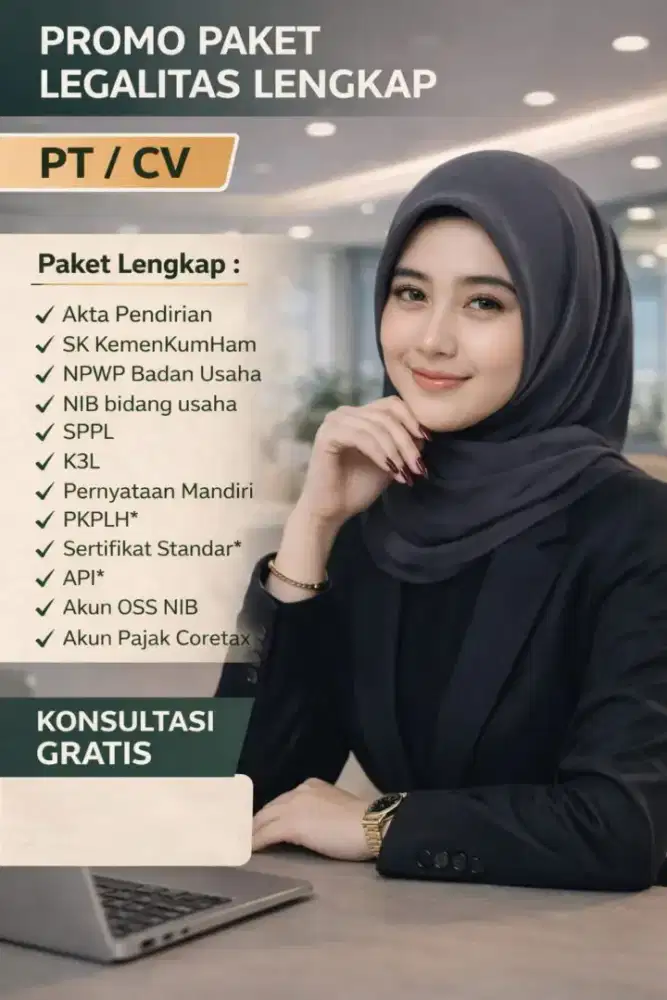 Perlengkapan Usaha Kantor PT