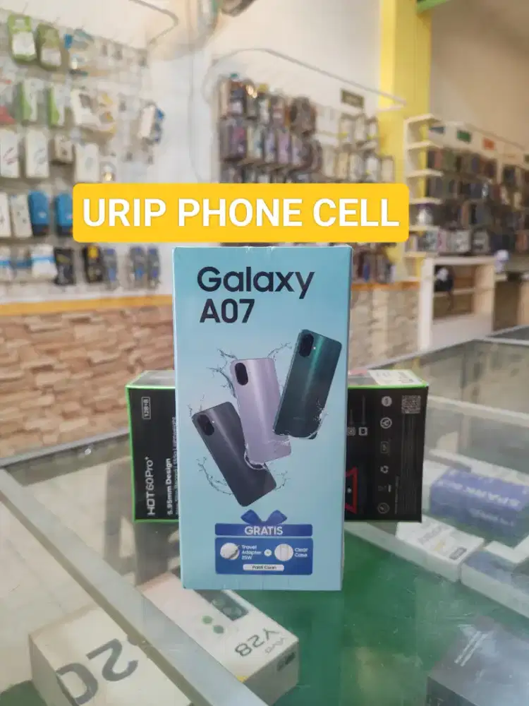 SAMSUNG A07 6/128 Promo+bonus cash & credit Garansi Resmi