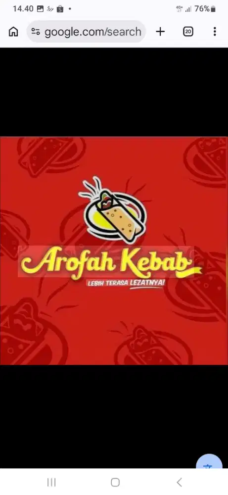 Di butuhkan Jaga Outlet Kebab