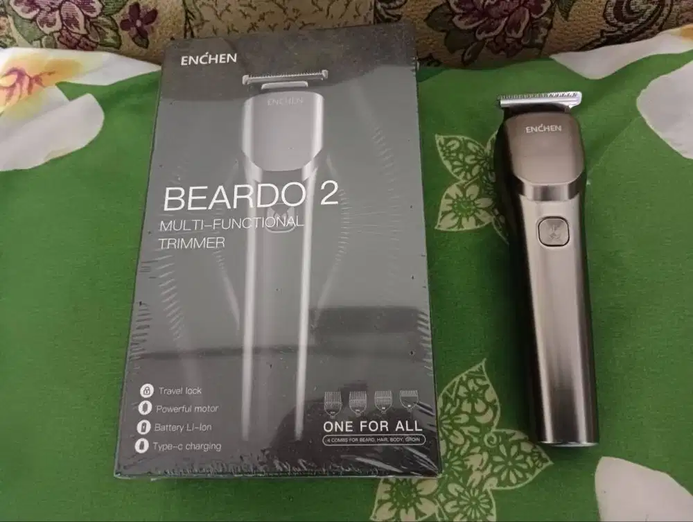 Alat Cukur Rambut Merk Enchen Beardo 2 Rechargeable TipeC