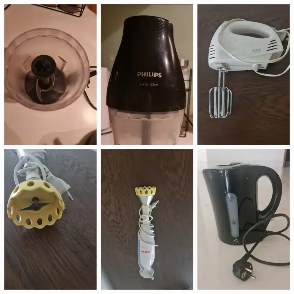 Philips Chopper / Electric Kettle/Hand Beater/ Hand Blender