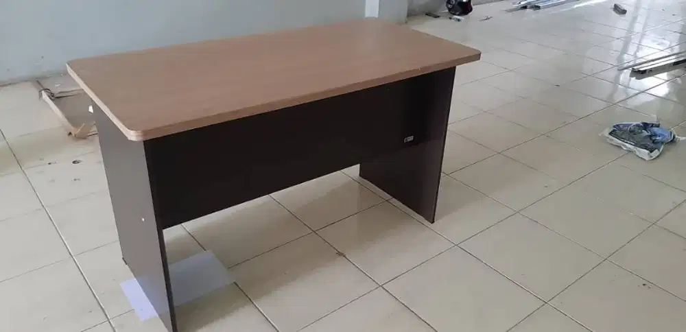 PROMO MEJA KERJA/KANTOR MERK ACTIV TANPA LACI SALE TERMURAH