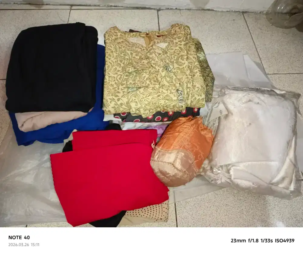 Pakaian bekas wanita dewasa L-XXL (campur)