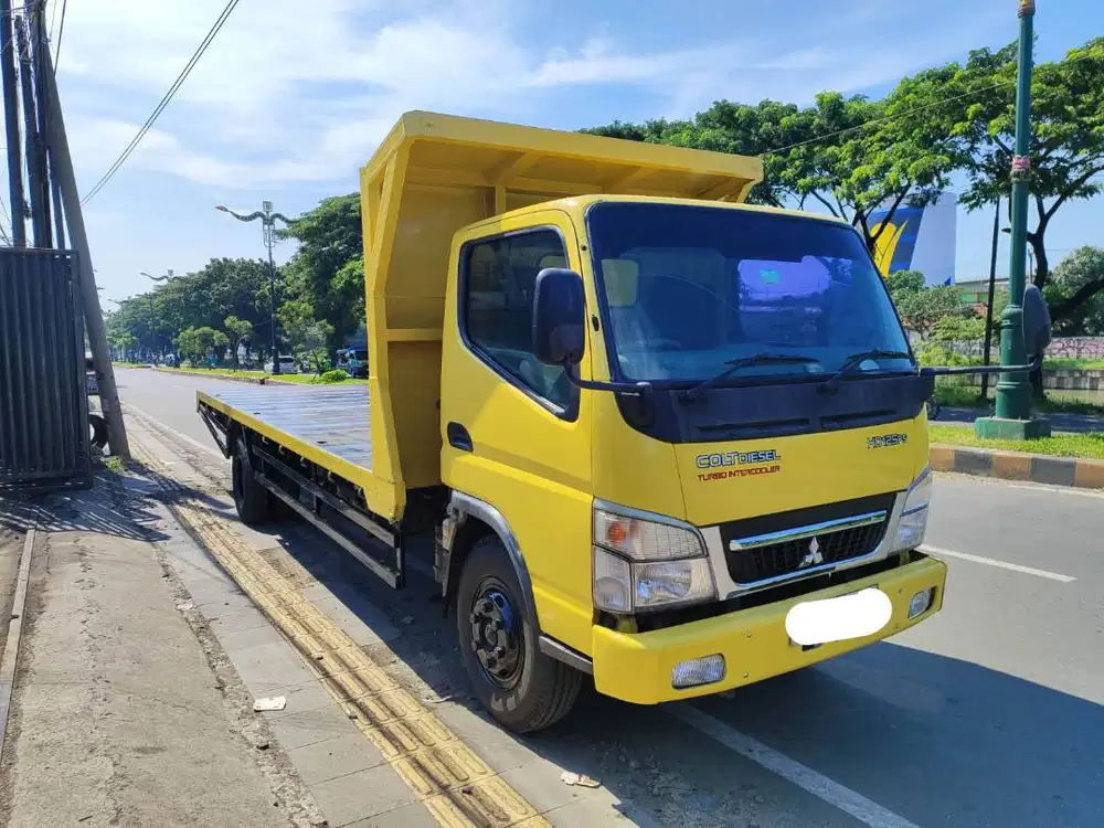 Mitsubishi Canter Colt Diesel FE74 HDV Los Bak Long Chasis 6,5m  2015