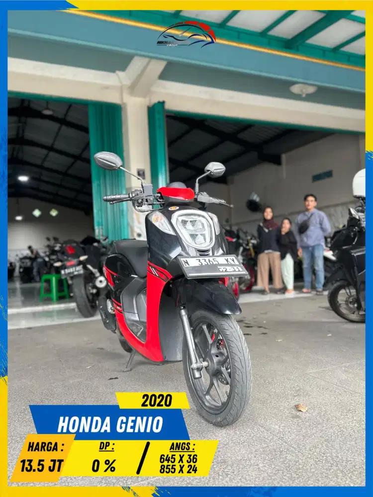 HONDA GENIO 2020 MONGGO GASS MASZEHH HIKMAH MOTOR KEPUH MALANG