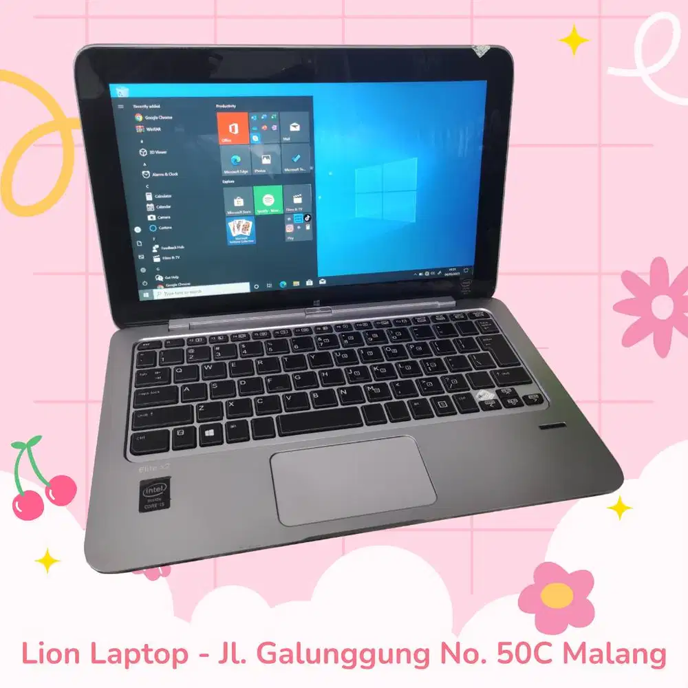 RAM 8GB SSD 256GB Touchscreen HP Elite X2 1011 G1 Tablet [26|03]