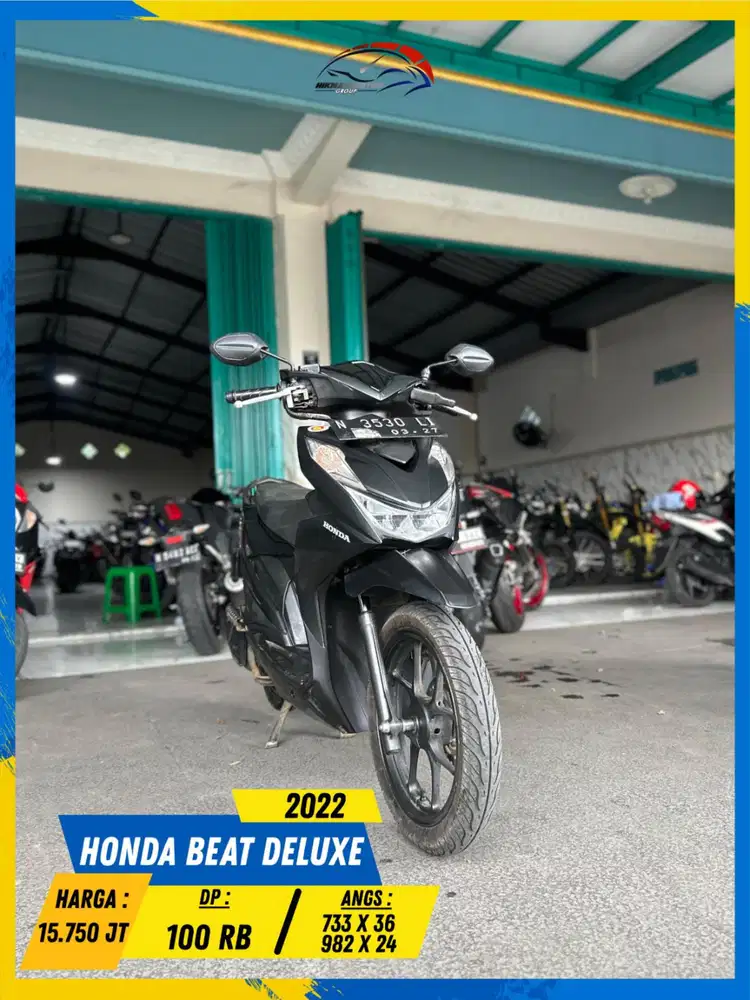 HONDA BEAT DELUXE 2022 MURAH BERKUALITAS HIKMAH MOTOR KEPUH MALANG
