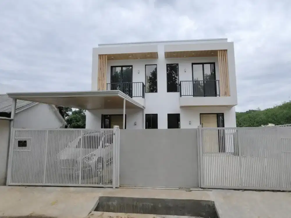 WTS DIJUAL RUMAH BUMI PUSPITEK ASRI DESIGN JAPANESE SCANDINAVIAN BANGUNAN MANDIRI 5 MENIT KE ICE BSD CITY