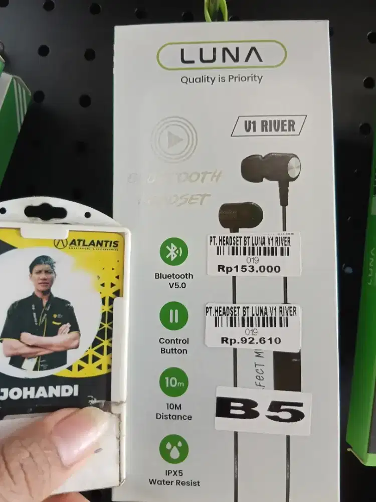 headset bt luna v1 river