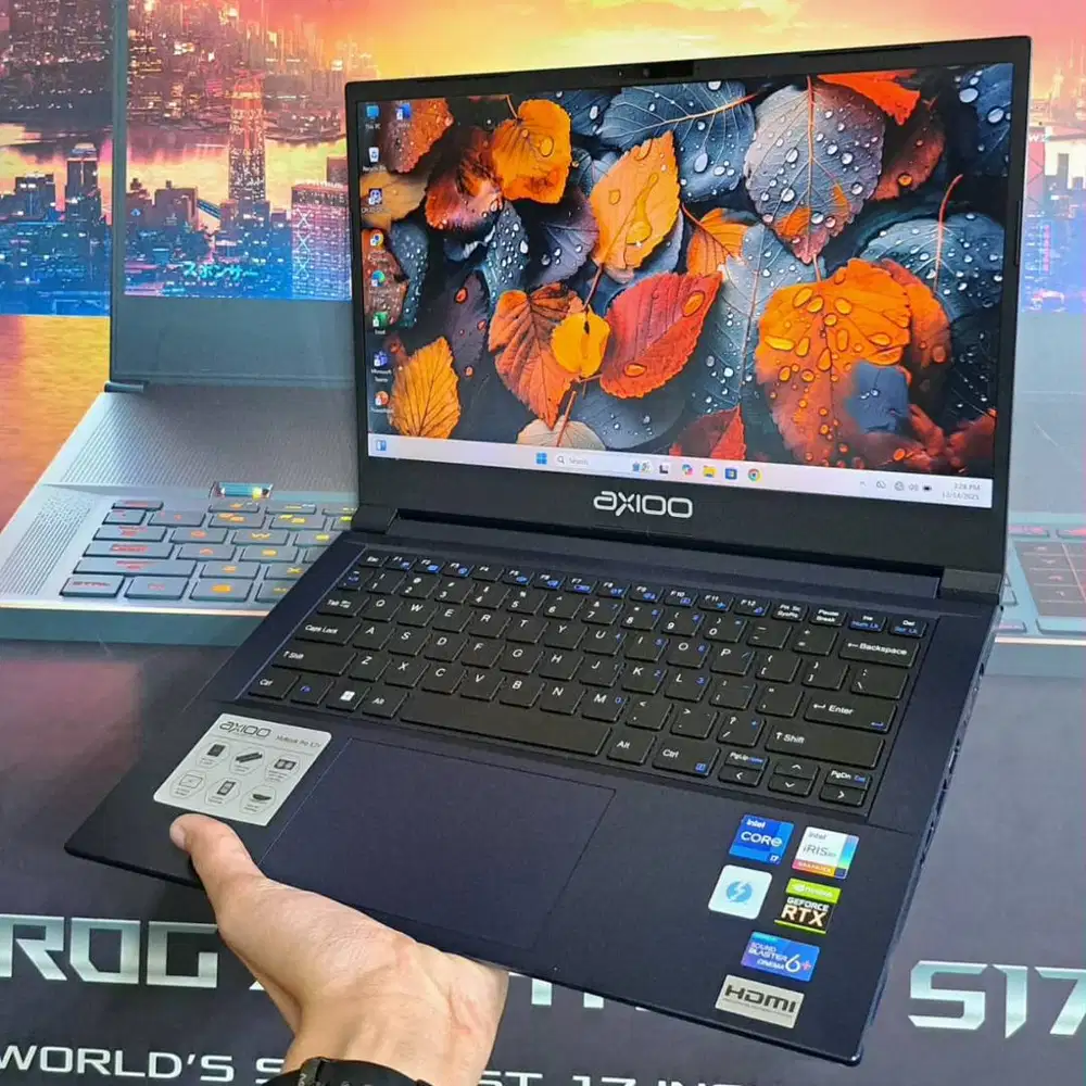 AXIOO MYBOOK PRO K7V Intel  i7-1165G7 RAM 16GB SSD 1TB NVIDIA RTX 3050