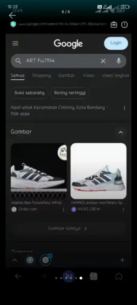 Sepatu adinda original