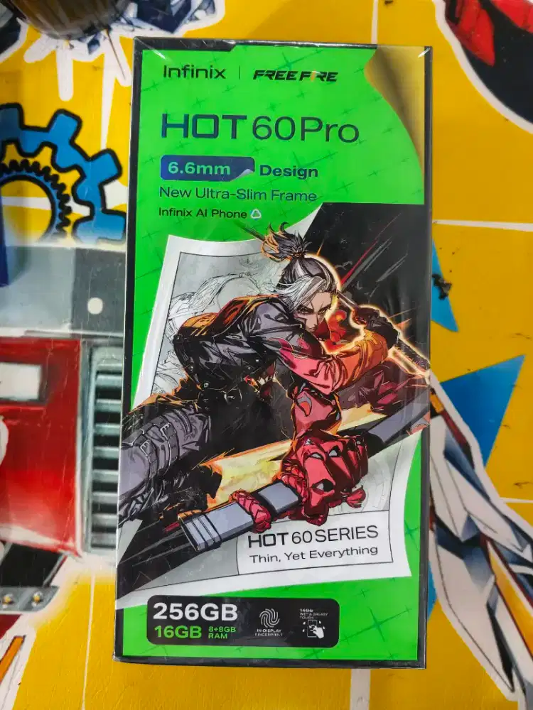 NEW 100% FULL SET INFINIX HOT 60 PRO 16GB/256GB