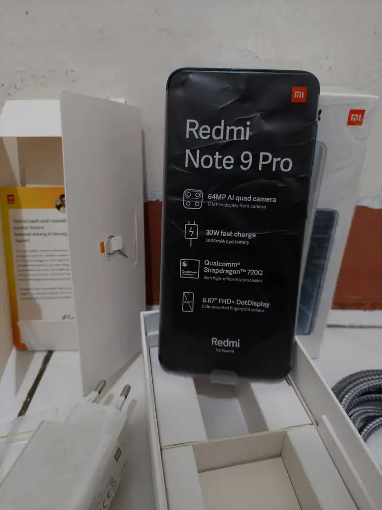 Redmi Note 9 Pro 8/128 gB - Aurora Blue