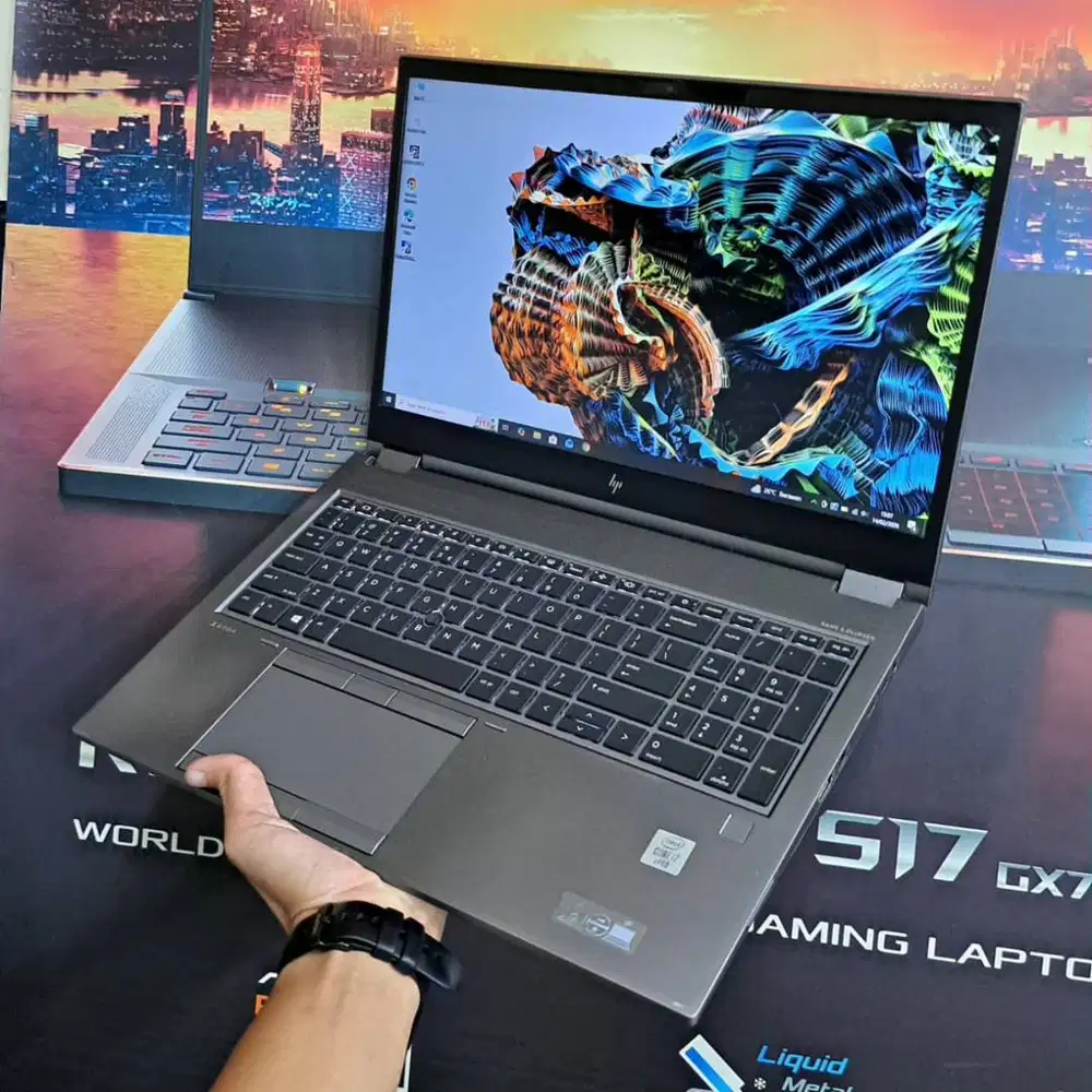 Hp ZBook Fury 15 G7 intel core i7-10850H RAM 8GB SSD 512GB