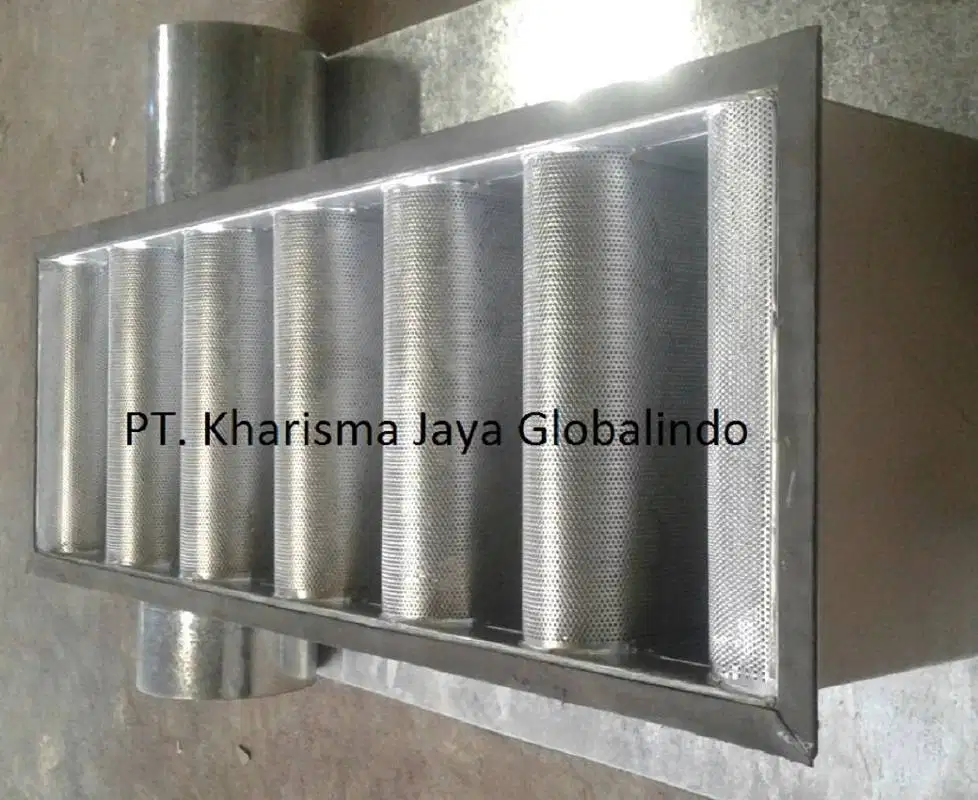 Sound Attenuator Intake Discharge Untuk Ruang Genset