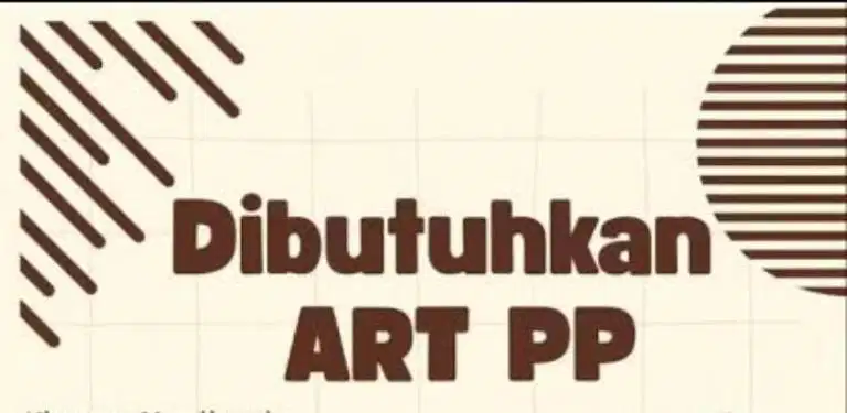 DICARI ART PP BERESIN RUMAH DAN JAGA ANAK