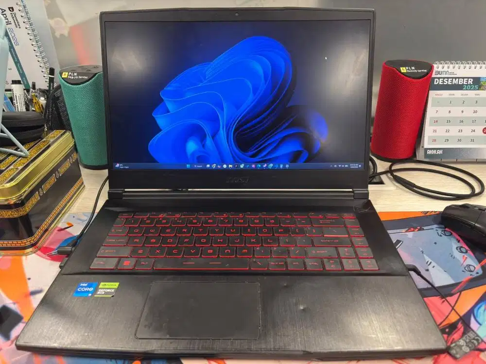 Laptop Gaming MSI Thin GF63 12VE Intel i7 Gen 12th, RTX 4050