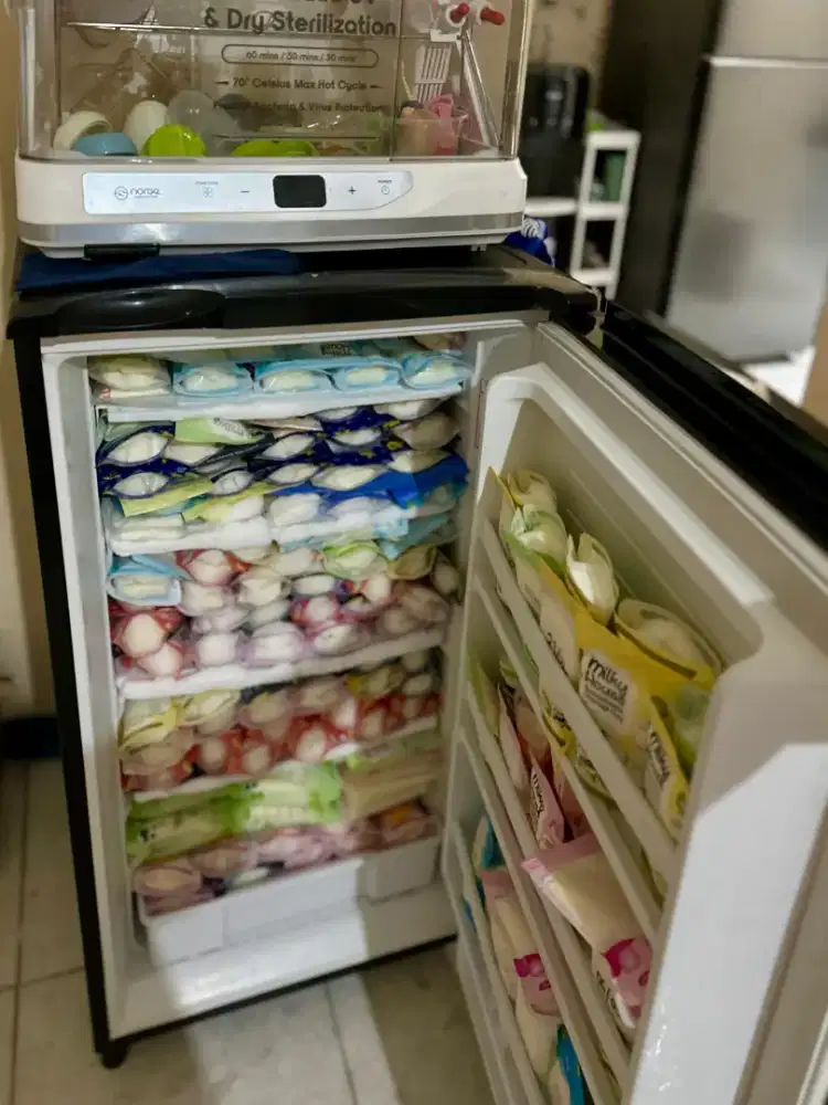 Kulkas freezer ASI - AQUA AQF-S4 (DS) 5 Rak – Second (preloved)